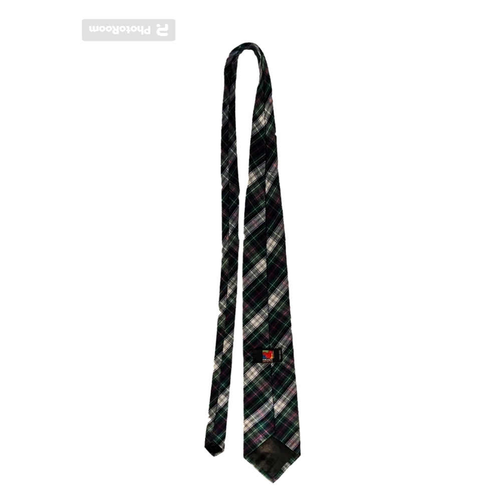 DISNEY Golfer Mickey Mouse Plaid Tie - Picture 8 of 9
